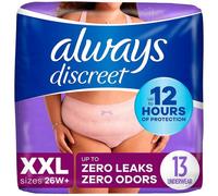 Always Discreet Adult Postpartum Incontinence Underwear For Women, Maximum Protection - Xxl - 13ct