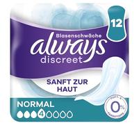 Always Discreet Bladder Weakness Women's Inserts Normal Pack of 12 0 Percent Colours and Fragrances