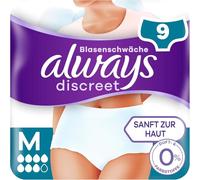 Always Discreet Bladder Weakness Women's M9 Pack 0% Colours and Fragrances