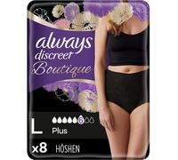 Always Discreet Boutique Incontinence Pants Black-Large- count 8