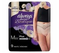 ALWAYS DISCREET BOUTIQUE - INCONTINENCE PANTS - MEDIUM PLUS - PACK OF 9