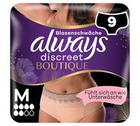 Always Discreet Boutique Incontinence Pants Plus Medium Peach 9pk