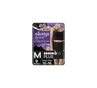Always Discreet Boutique Incontinence Pants Women, Medium, Plus, Pack of 9