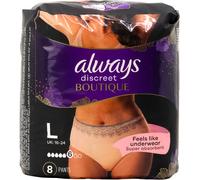 Always Discreet Boutique Pants Large Plus 8 Pack