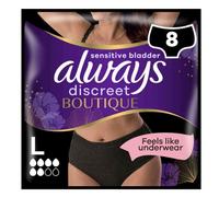 Always Discreet Boutique Pants Large Plus Beige 8 pcs