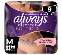 Always Discreet Boutique Incontinence Pants Women Beige Plus Medium 9 Pants