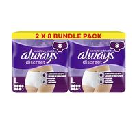 Always Discreet Heavy Incontinence Pants Plus Large 8CT CSx2