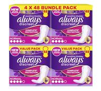 Always Discreet Incontinence Liners for Sensitive Bladder - Pack of 192