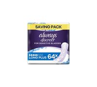 Always Discreet Incontinence Long Pads, 64 each