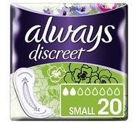 Always Discreet Incontinence Pads - Small (2 Packs of 20)