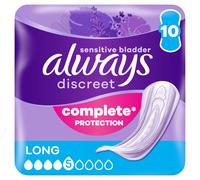Always Discreet Incontinence Pads Long 10 Pcs