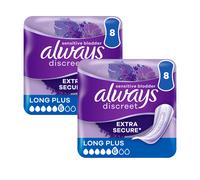 Always Discreet Incontinence Pads Women Long Plus 8 Pads 8 Pad