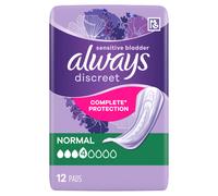 Always Discreet Pads - Normal - 12 Pads