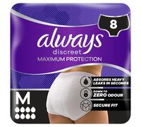 Always Discreet Incontinence Pants Maximum Protection for Sensitive Bladder Size M 8Pants
