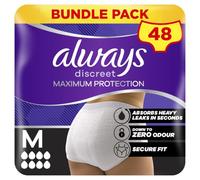 Always Discreet Incontinence Pants Maximum Protection M 4x12ct
