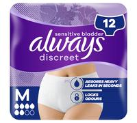 Always Discreet Incontinence Pants Women Medium 12 Pants