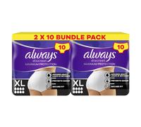 Always Discreet Maximum Protection XL 2x10 ct