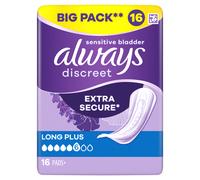 Always Discreet Pads Long Plus 16 Pads