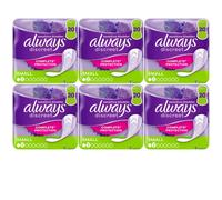 ALWAYS DISCREET SMALL PADS 20 PACK 20 Pads , Pack Of 6