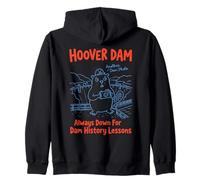 Always Down For Dam History Lessons Class Group Photo Pun Zip Hoodie