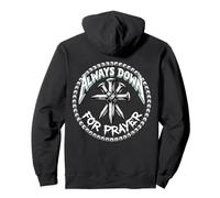 Always Down For Prayer Cross Pullover Hoodie
