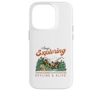 Always Exploring - Campfire Wilderness Outdoor Adventures Case for iPhone 14 Pro