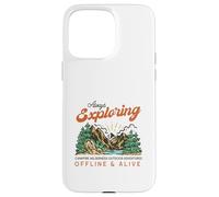 Always Exploring - Campfire Wilderness Outdoor Adventures Case for iPhone 15 Pro Max
