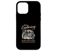 Always Exploring Silence Rest Peace (Camper Nature Graphic) Case for iPhone 12 mini