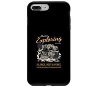 Always Exploring Silence Rest Peace (Camper Nature Graphic) Case for iPhone 7 Plus/8 Plus