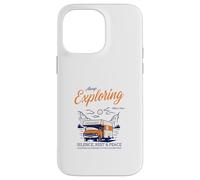 Always Exploring Silence Rest Peace (Nature Camping Graphic) Case for iPhone 14 Pro Max