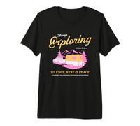 Always Exploring Silence Rest Peace Nature Outdoor Statement Premium T-Shirt