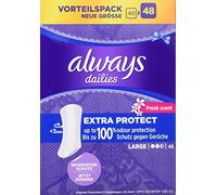 Always Extra Protect Large Fresh Panty Liners - Pack of 1 (1 Packs of 48)