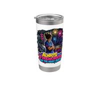 Always Fireworks On The Night Shift Stainless Steel Insulated Tumbler