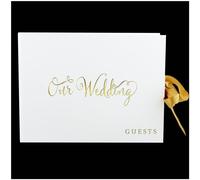 Always & Forever Range Gold Foil 'Our Wedding' - Guest Book