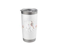 Always Heard Never Seen Dispatch Spooky Halloween Cute Ghost Stainless Steel Insulated Tumbler