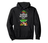 Always Hungry Elf Christmas Family Elf Squad Xmas Girl Women Pullover Hoodie