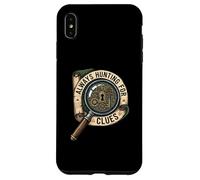 Always Hunting For Clues Escape Room Mystery Case for iPhone XS Max