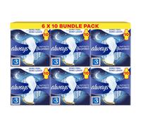 Always Infinity Flex Protect Night Size 3 Sanitary Towels With Wings 10 Pack