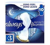 Always Infinity Night Size 3 sanitary towels night 10 pc