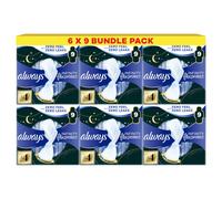 Always Infinity FlexProtect Sanitary Towels, Size 4 Secure Night, 9 Count Case o