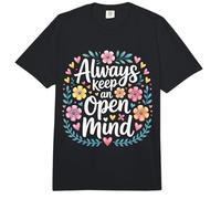 Always Keep an Open Mind Practical Advice Thinking - Comfort Colors Adult Heavyweight T-Shirt