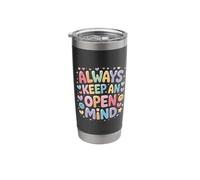 Always Keep an Open Mind Practical Advice Thinking - Stainless Steel Insulated Tumbler