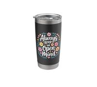 Always Keep an Open Mind Practical Advice Thinking - Stainless Steel Insulated Tumbler