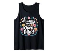 Always Keep an Open Mind Practical Advice Thinking - Tank Top