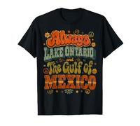 Always Lake Ontario Gulf of Mexico Retro Groovy Value Graphic T-Shirt