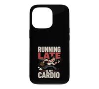Always Late Is My Cardio Funny Office Worker Case for iPhone 13 Pro