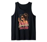Always Late Never Ugly Sassy Woman Makeup Funny Tank Top