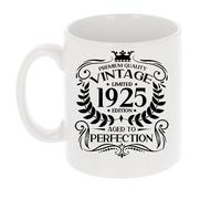 Always Looking Good 101st Birthday Gift for Men Vintage 1925 Aged to Perfection Mug Gift for Coffee Lovers Tea Cup Present for 101 Year Old 11oz Coffee Mug Funny Novelty Mug Gift for Men or Women