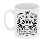 Always Looking Good 20th Birthday Gift for Men Vintage 2006 Aged to Perfection Mug Gift for Coffee Lovers Tea Cup Present for 20 Year Old 11oz Coffee Mug Funny Novelty Mug Gift for Men or Women