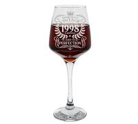 Always Looking Good 28th Birthday Gift Vintage 1998 Aged to Perfection Engraved Large Wine Glass Present for 28 Year Old Etched 400ml Wine Glass
